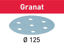 Picture of Abrasive sheet Granat STF D125/8 P120 GR/10