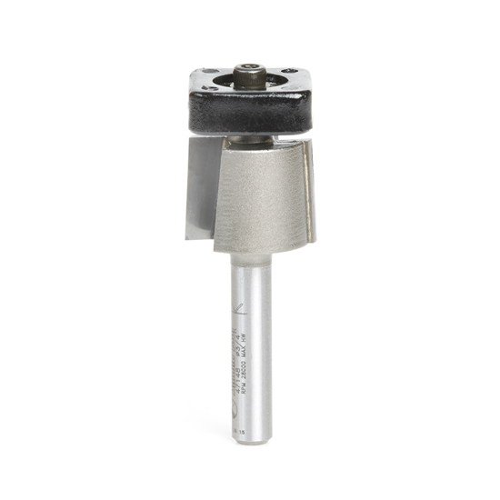 Picture of 47148 Carbide Tipped Laminate Trimmer with Euro™ Square Bearing 3/4 Dia x 5/8 x 1/4 Inch Shank Router Bit